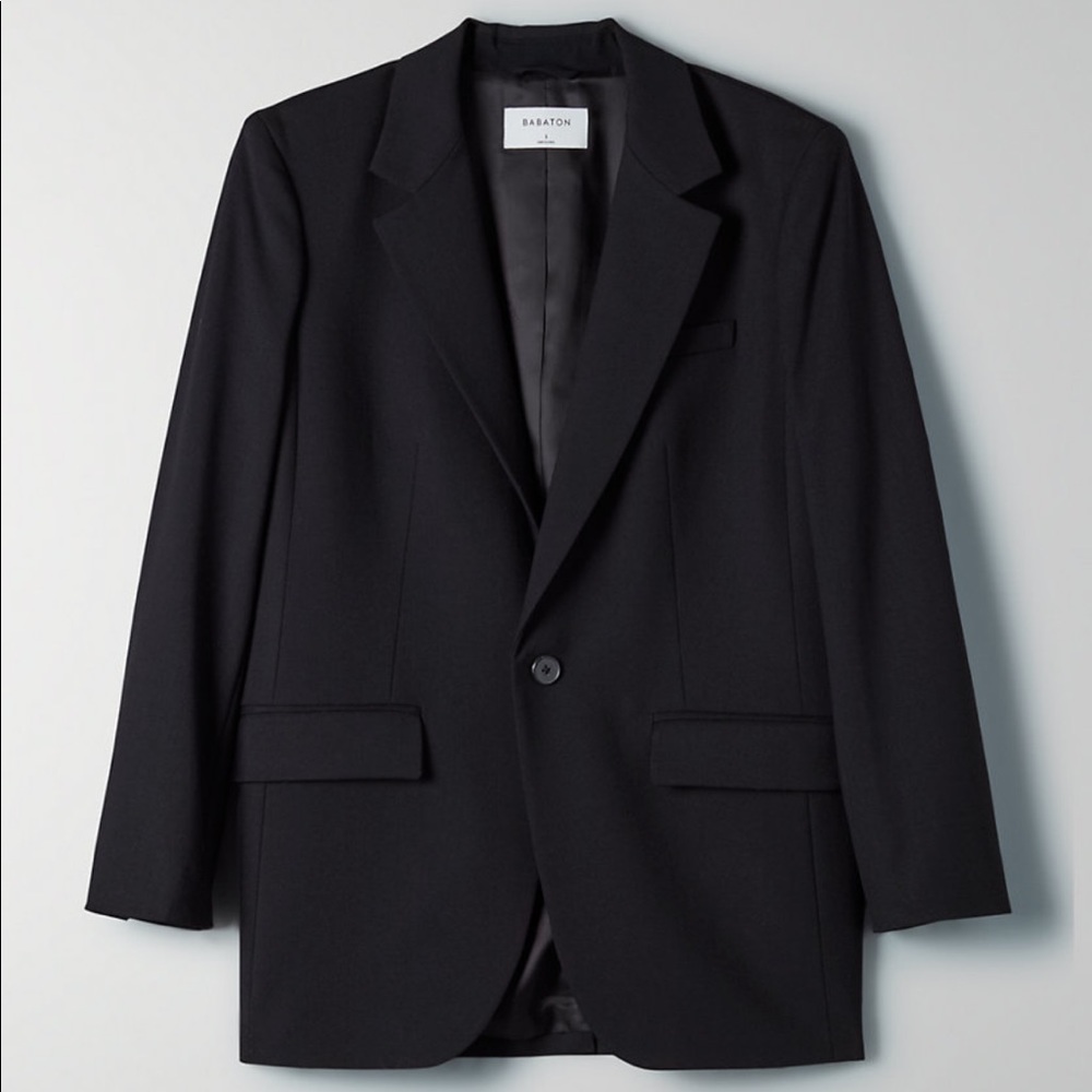 Aritzia Babaton Agency Blazer Wool Size XXS 2XS